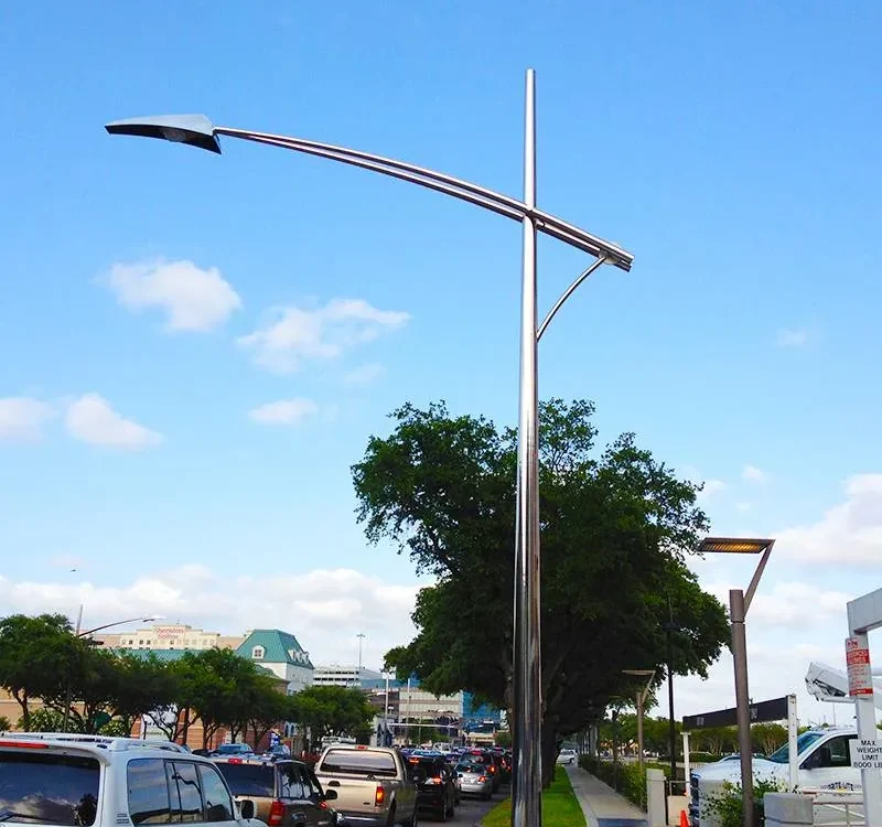 Pabrik prosusen tiang lampu single